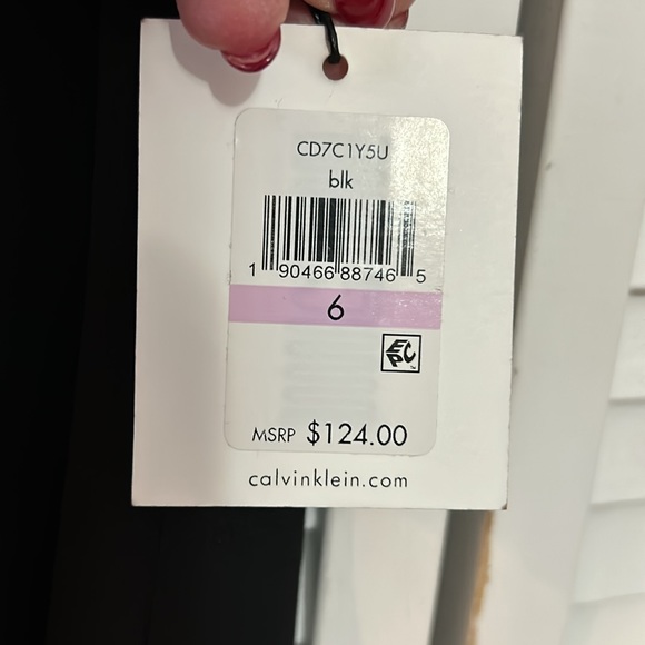 NWT Calvin Klein Sleevless Dress - Picture 3 of 4